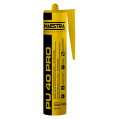 MAESTRA PU 40 PROFESIONAL CARTUCHO NEGRO X 240 ML