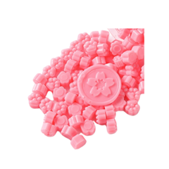 LACRE EN PERLAS FORMA HUELLAS PARA SELLOS X 25 GR
