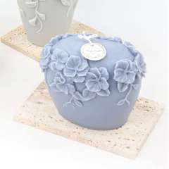 MOLDE SILICONA VELON BOMBE CON FLORES en internet