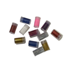 SET 12 GLITTER TARRO COLORES VARIOS