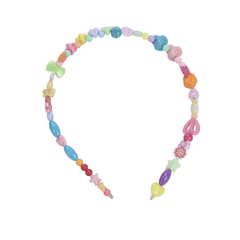 KIT PARA ARMAR JOYERIA INFANTIL MULTICOLOR TIJERA VINCHA - DOCTOR GLITTER
