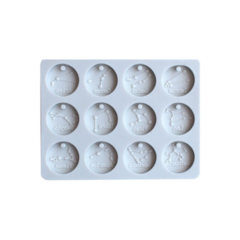 MOLDE 12 DIJES CONSTELACIONES ZODIACO SIGNOS (GRIS) - comprar online