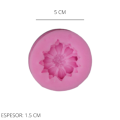 MOLDE FLOR INDIVIDUAL 3D - MODELO 1 - comprar online