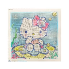KIT PINTURA DIAMANTE CUADRO 15 X 15 CM PERSONAJES - tienda online