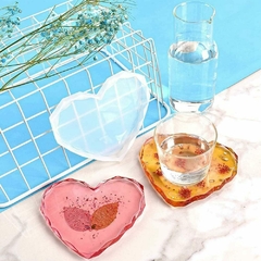 MOLDE CORAZÓN BORDES FACETADOS - MAX - DOCTOR GLITTER