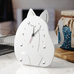 MOLDE SILICONA RELOJ DE GATO en internet