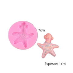 MOLDE SILICONA ESTRELLA DE MAR COCINERA - comprar online
