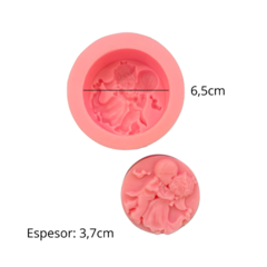 MOLDE SILICONA NOVIO Y NOVIA CASAMIENTO PARA JABÓN - comprar online