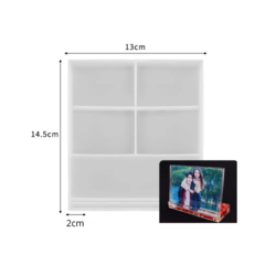 MOLDE SILICONA PORTA RETRATO RECTANGULO XL - comprar online