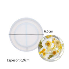 MOLDE SILICONA POSAVASOS POCILLO CAFÉ MINI - comprar online