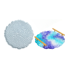 MOLDE SILICONA BANDEJA IRREGULAR DIAMANTE