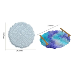 MOLDE SILICONA BANDEJA IRREGULAR DIAMANTE - comprar online