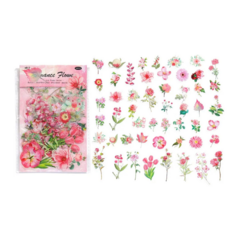 STICKERS FLORES SECAS PARA RESINA 100U. - ROSA - comprar online