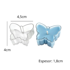 RECIPIENTE DE ACRÍLICO CONTENEDOR MARIPOSA VELAS - comprar online
