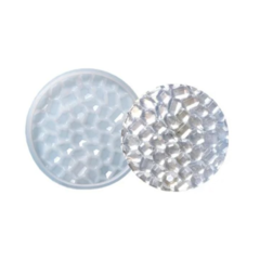 MOLDE SILICONA POSAVASOS DIAMANTES CIRCULO 11CM