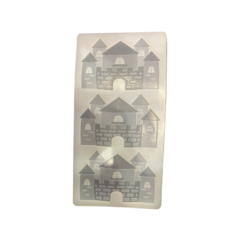 MOLDE SILICONA 3 CASTILLOS - PLANO