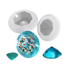 MOLDES SILICONA DIAMANTE GRANDE XL 7 CM