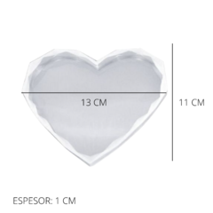 MOLDE CORAZÓN BORDES FACETADOS - MAX en internet
