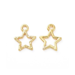 ARITOS ESTRELLA MINI ORO - X 2U.