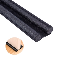 ZOCALO BURLETE DOBLE PUERTA 93 CM NEGRO