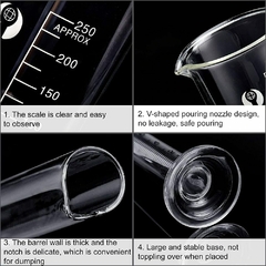 KIT PROBETAS VASOS PRECIPITADO 12 PZ