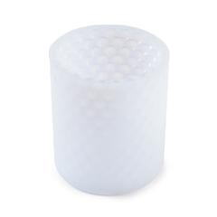 MOLDE SILICONA CILINDRO CON BURBUJAS PARA VELA 8 X 6,5 CM en internet