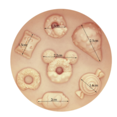 MOLDE PLANCHA 7 CARAMELOS - comprar online