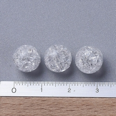 CUENTA ESFERA ACRILICA TRANSPARENTE X 100 UNI X 50 GR APROX - DOCTOR GLITTER