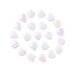 CUENTAS CORAZON TORNASOLADO X 20G X 100 UNI - DOCTOR GLITTER