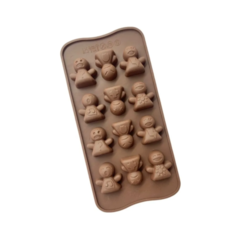 MOLDE PLANCHA 12 BOMBONES MUÑEQUITOS