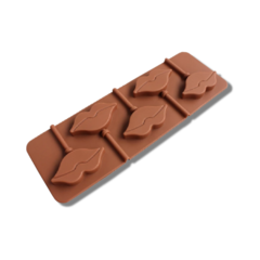 MOLDE PLANCHA 5 CHUPETIN PALETA LABIOS BOCA