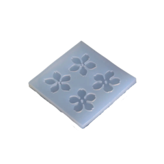 MOLDE SILICONA 4 MINI FLORES CEREZO