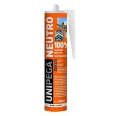 UNIPEGA SILICONA NEUTRA 100% BLANCO - CARTUCHO 280ML