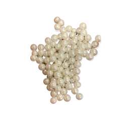 PERLAS DECORATIVAS BLANCAS MEDIANAS X 10 GR