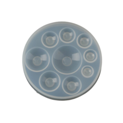 MOLDE PLANCHA 9 SEMI ESFERAS MINI