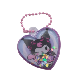 Imagen de PLANCHA STICKER AUTOADHESIVO 3D RELIEVE CON AGUA Y ESTRELLAS SHAKER KUROMI