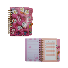 MINI LIBRETA ANOTADOR MARIPOSAS SEPARADORES en internet