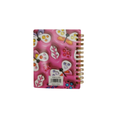 MINI LIBRETA ANOTADOR MARIPOSAS SEPARADORES - DOCTOR GLITTER