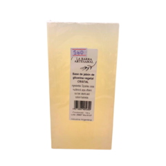 BARRA DE JABON ARTESANAL VEGETAL CRISTAL - MATERIA PRIMA X 1 KG - comprar online