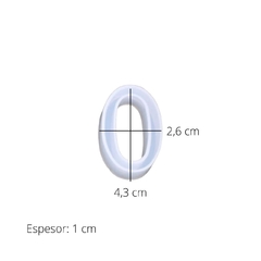 MOLDE SILICONA LETRA INDIVIDUAL 4 CM