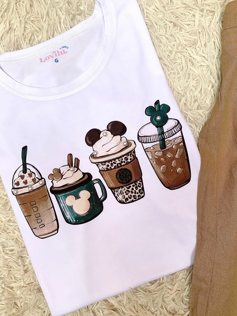 TSHIRT CAFÉ (PÉROLA NA ESTAMPA)