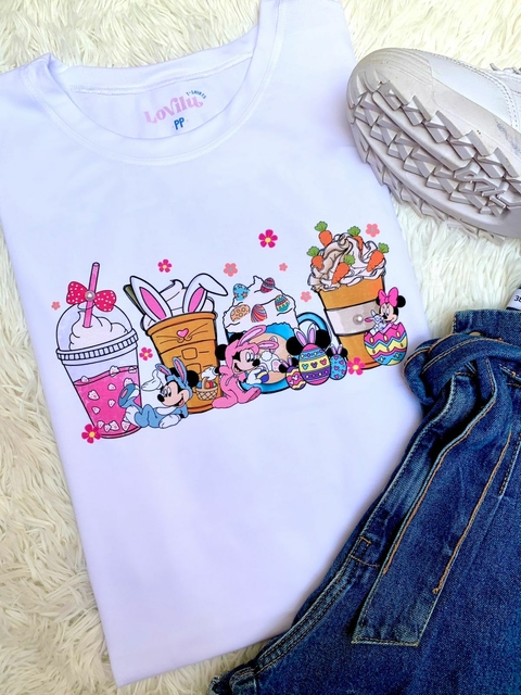 TSHIRT MILK MINNIE E MICKEY