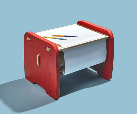 Mesita de Dibujo Rojo