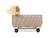 Patapata Bebé Perro Salchicha Gris Visón - tienda online