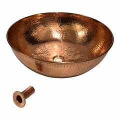 Cuba De Cobre Grande 47Cm válvula inclusa - Decobremetais
