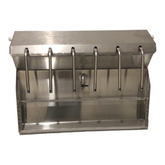 Envasadora Inox 6 Bicos para cachaça
