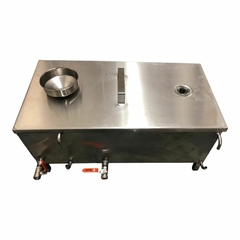 Caixa Inox de coletar cachaça