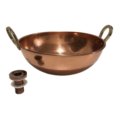 Cuba Tacho De Cobre 38 cm + Válvula - comprar online