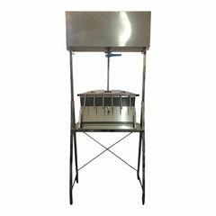 Kit Envasadora Inox para produção de cachaça 6 bicos + tanque e estrutura - comprar online