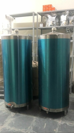 Tanque de aço inox 300 Litros para cachaça